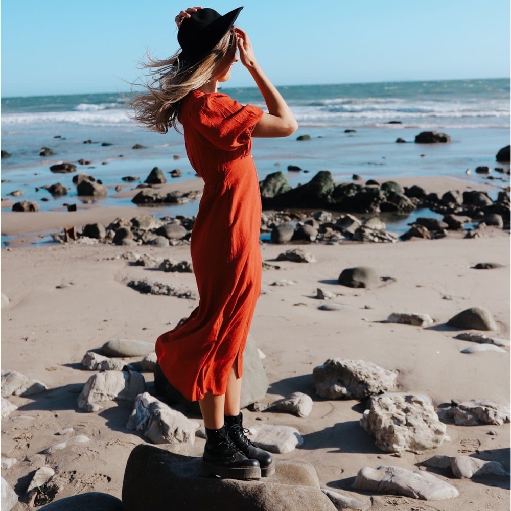 Red Billabong Dress